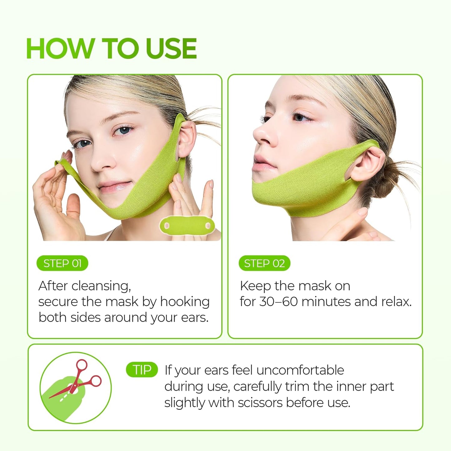 Levane™ V-Line Sculpting Mewing Band with Cactus Cooling